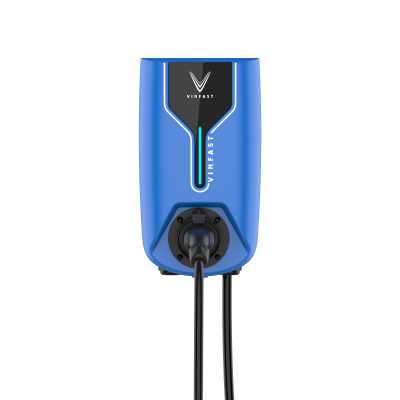 Trạm sạc chậm AC sử dụng điện 1pha công suất 7,4kw hãng VINFAST