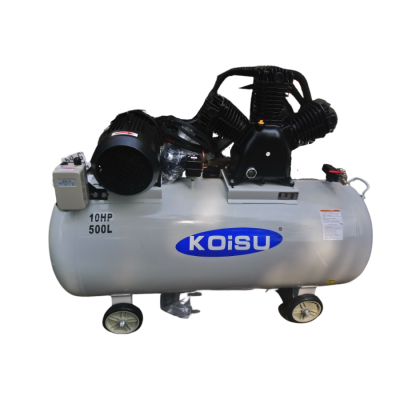 Máy nén khí piston 10HP, 3 pha, bình tích 500 lít Model: W-7.5/500/3 Thương hiệu: KOISU