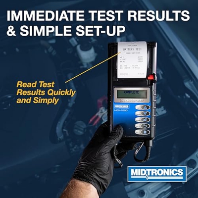 Thiết bị kiểm tra tình trạng ắc quy ( 100-1400CCA) chuyên dùng cho hãng xe TOYOTA, MEC, BMW Thương hiệu: MIDTRONICS