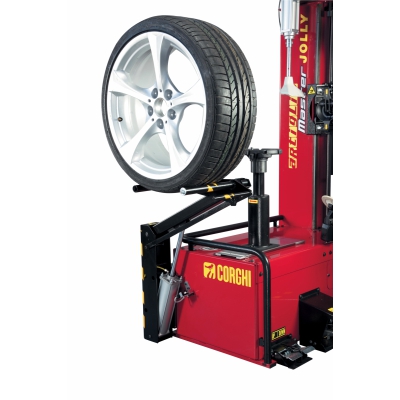Máy ra vào lốp xe con điều khiển tự động Thương hiệu CORGHI Xuất Xứ Italy ARTIGLIO MASTER JOLLY