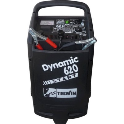 Thiết bị nạp ắc quy và khởi động đề 12-24V/90A/570A hãng TELWIN Xuất xứ-Italy Model: DYNAMIC 620