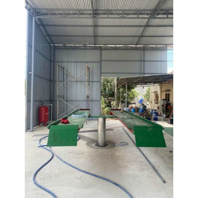 Cầu Nâng 1 trụ Ấn Độ Chữ H Lắp Nổi